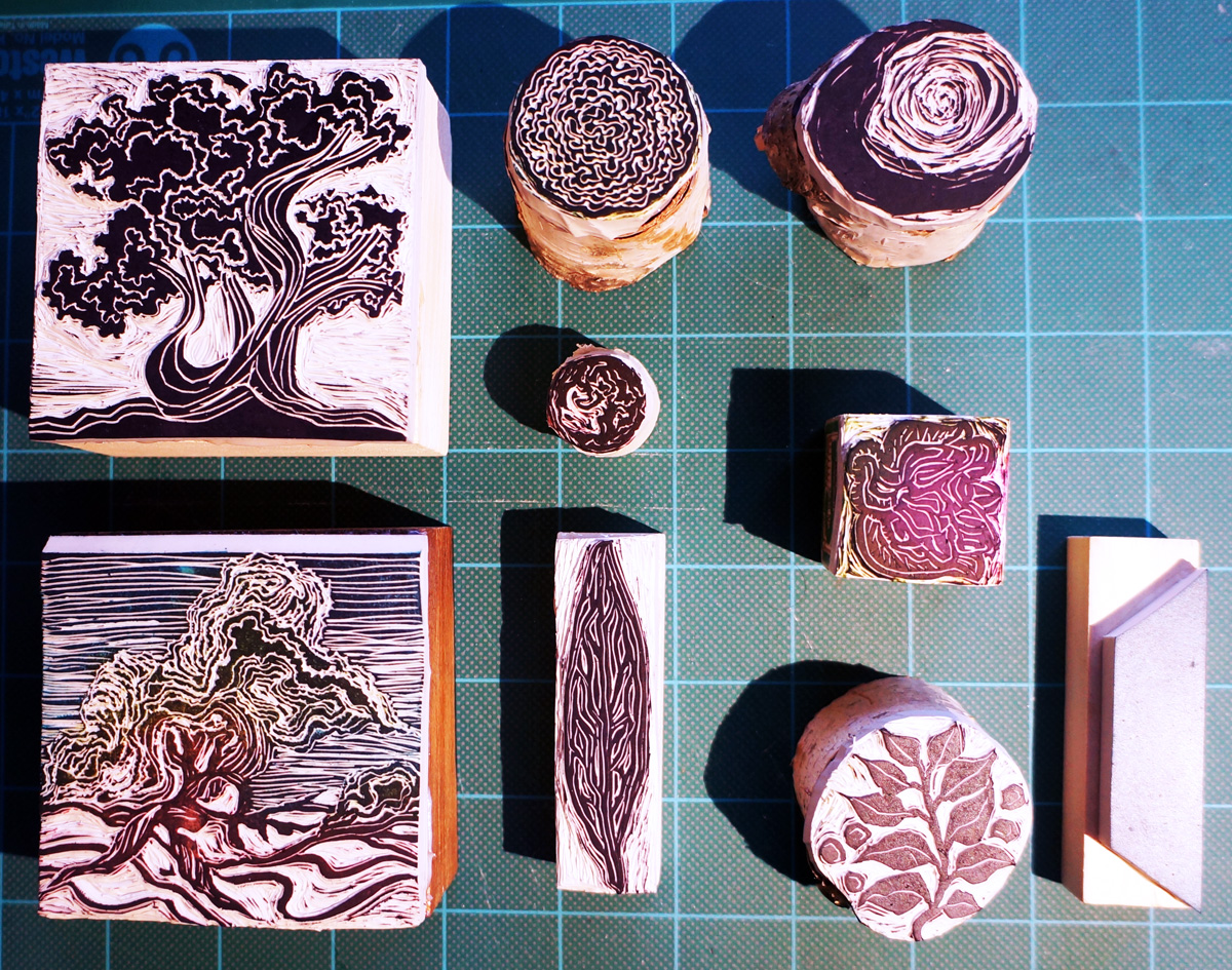 Andrea Trace New Series Hand Carved Stamps